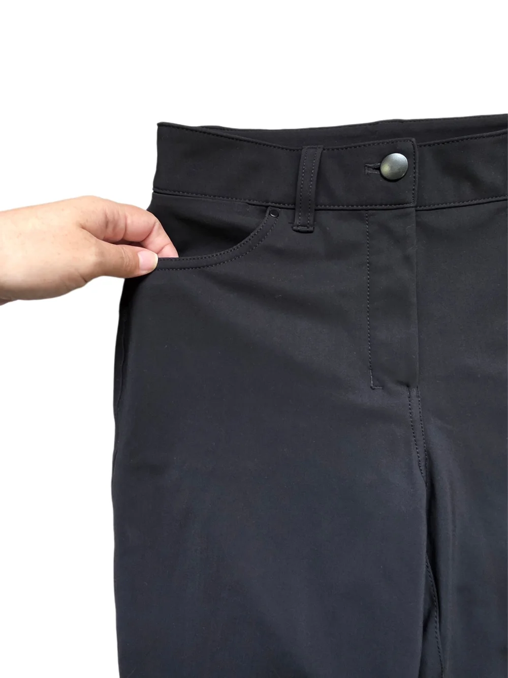 Lululemon City Sleek 5 Pocket 7/8 Pant in Black Size 25